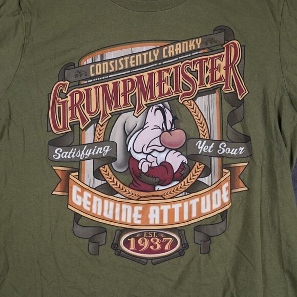 Disney Store Grumpy Constantly Cranky Grumpmeister Grumpiest Shirt size large - Picture 2 of 4